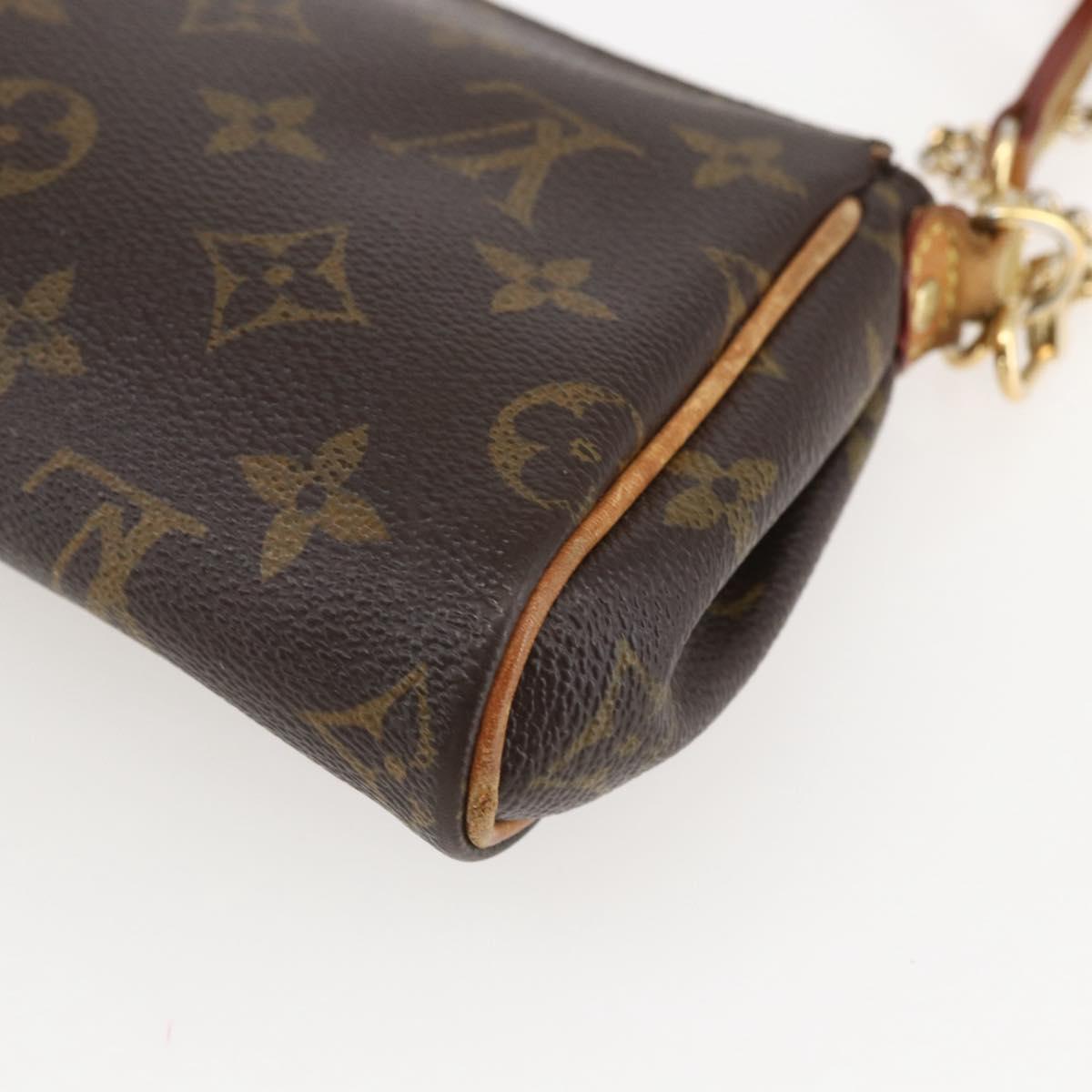 LOUIS VUITTON Monogram Eva Shoulder Bag M95567 LV Auth bs31288