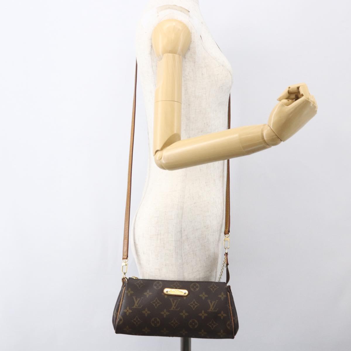 LOUIS VUITTON Monogram Eva Shoulder Bag M95567 LV Auth bs31288