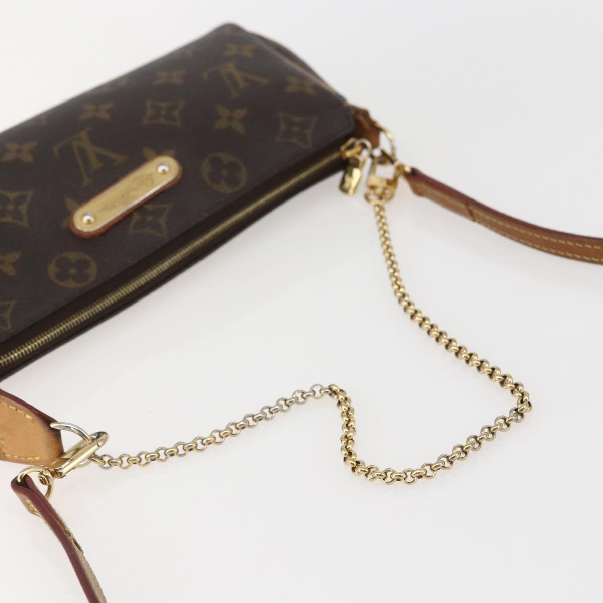 LOUIS VUITTON Monogram Eva Shoulder Bag M95567 LV Auth bs31288