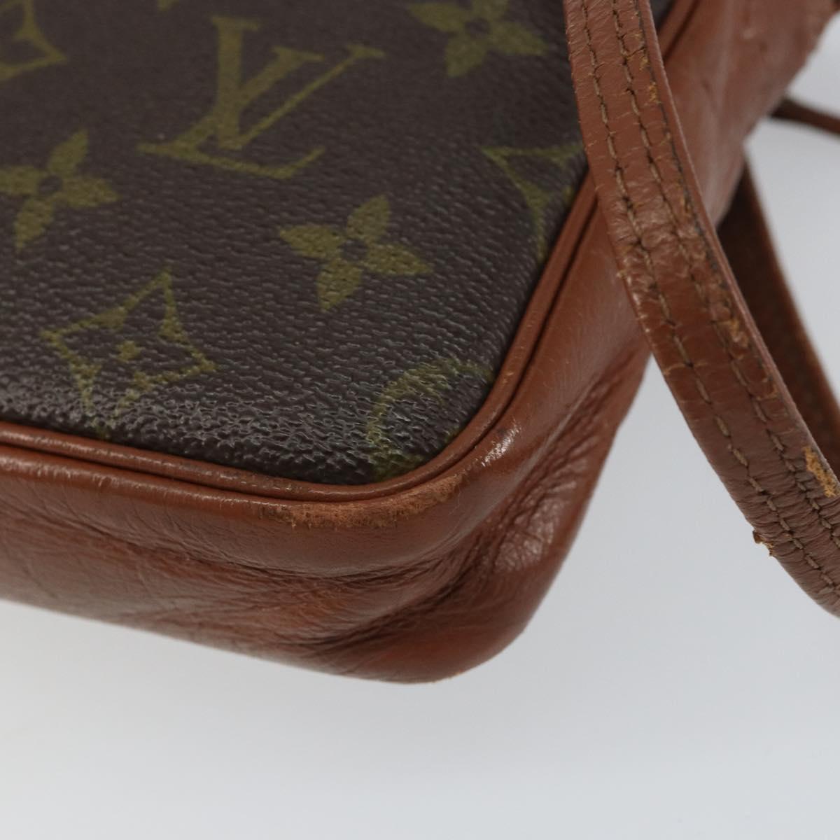 LOUIS VUITTON Monogram Pochette Sports Clutch Bag N0.183 LV Auth bs31289