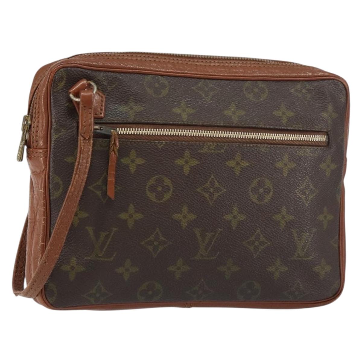 LOUIS VUITTON Monogram Pochette Sports Clutch Bag N0.183 LV Auth bs31289
