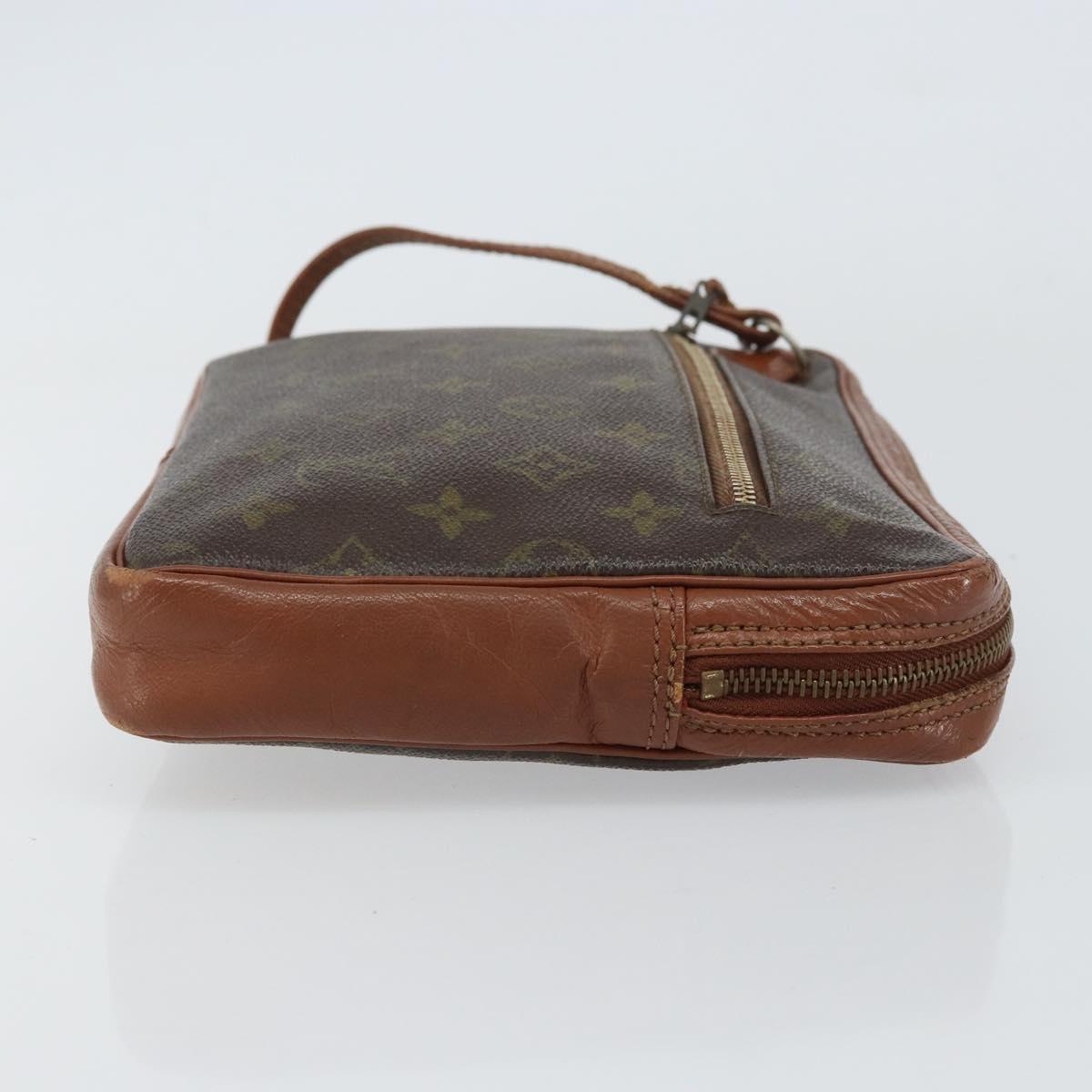 LOUIS VUITTON Monogram Pochette Sports Clutch Bag N0.183 LV Auth bs31289