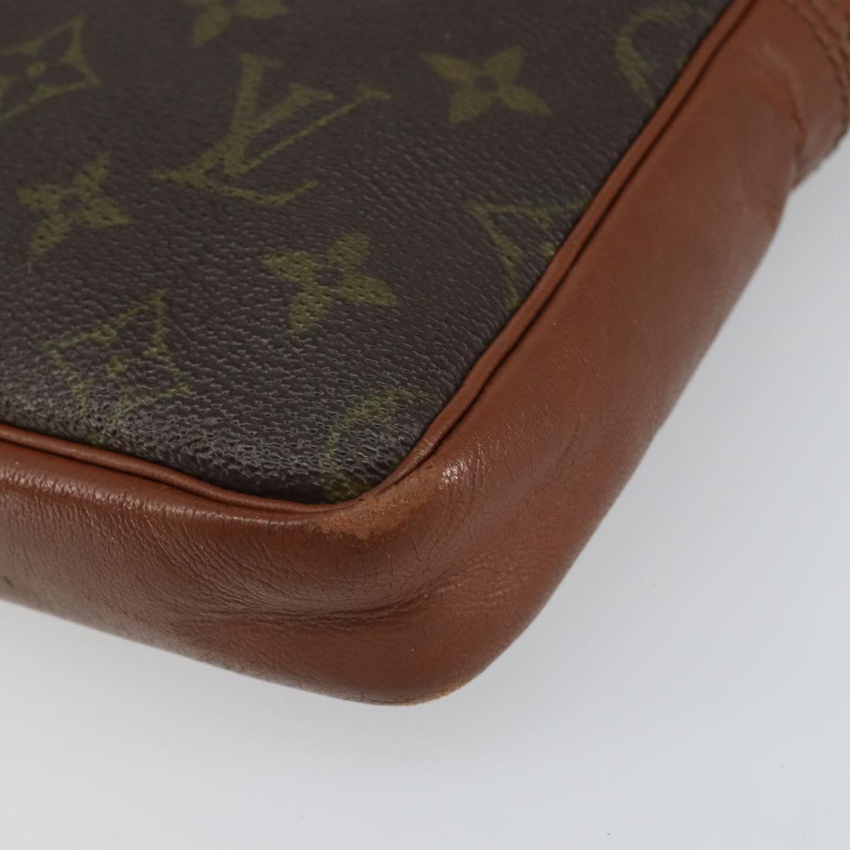 LOUIS VUITTON Monogram Pochette Sports Clutch Bag N0.183 LV Auth bs31289