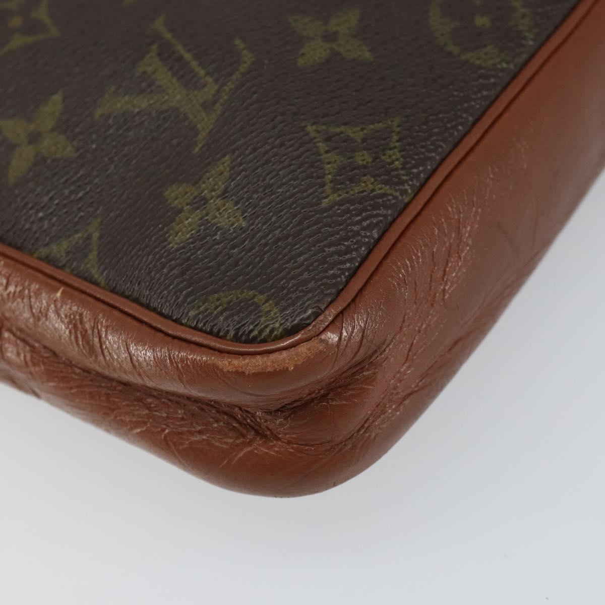 LOUIS VUITTON Monogram Pochette Sports Clutch Bag N0.183 LV Auth bs31289