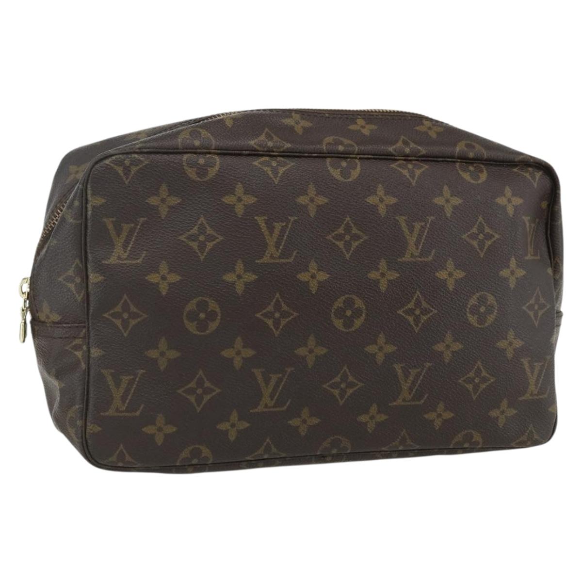 LOUIS VUITTON Monogram Trousse Toilette 28 Clutch Bag M47522 LV Auth bs31290