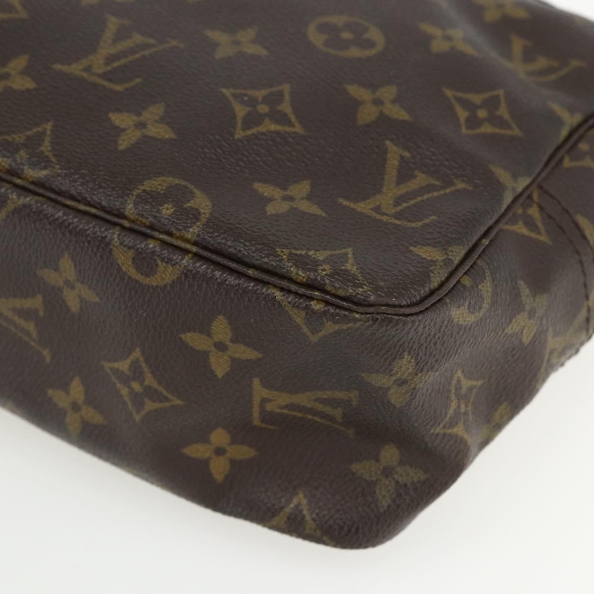 LOUIS VUITTON Monogram Trousse Toilette 28 Clutch Bag M47522 LV Auth bs31290