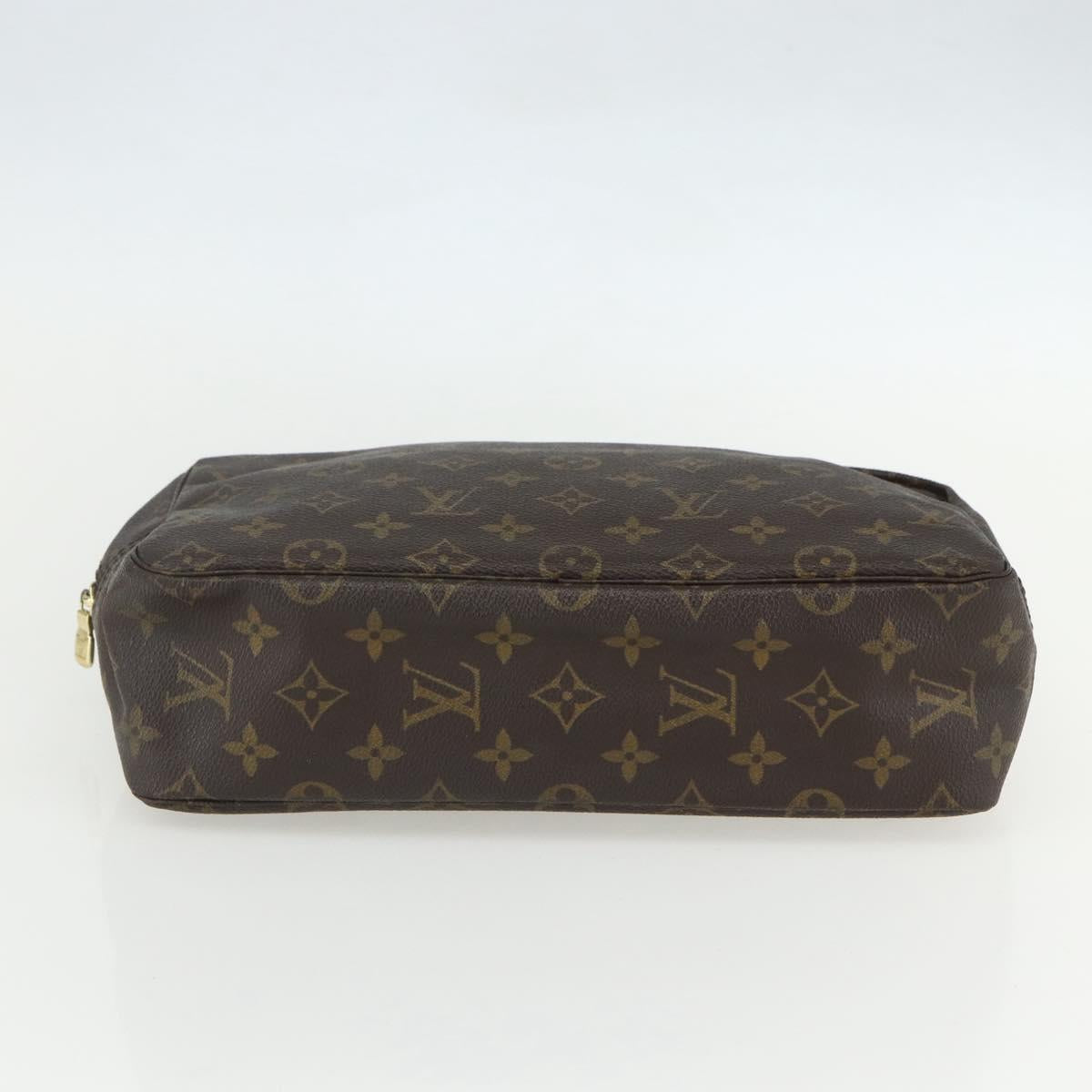 LOUIS VUITTON Monogram Trousse Toilette 28 Clutch Bag M47522 LV Auth bs31290