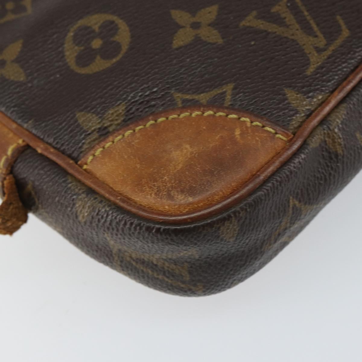 LOUIS VUITTON Monogram Marly Dragonne PM Clutch Bag M51827 LV Auth bs31293