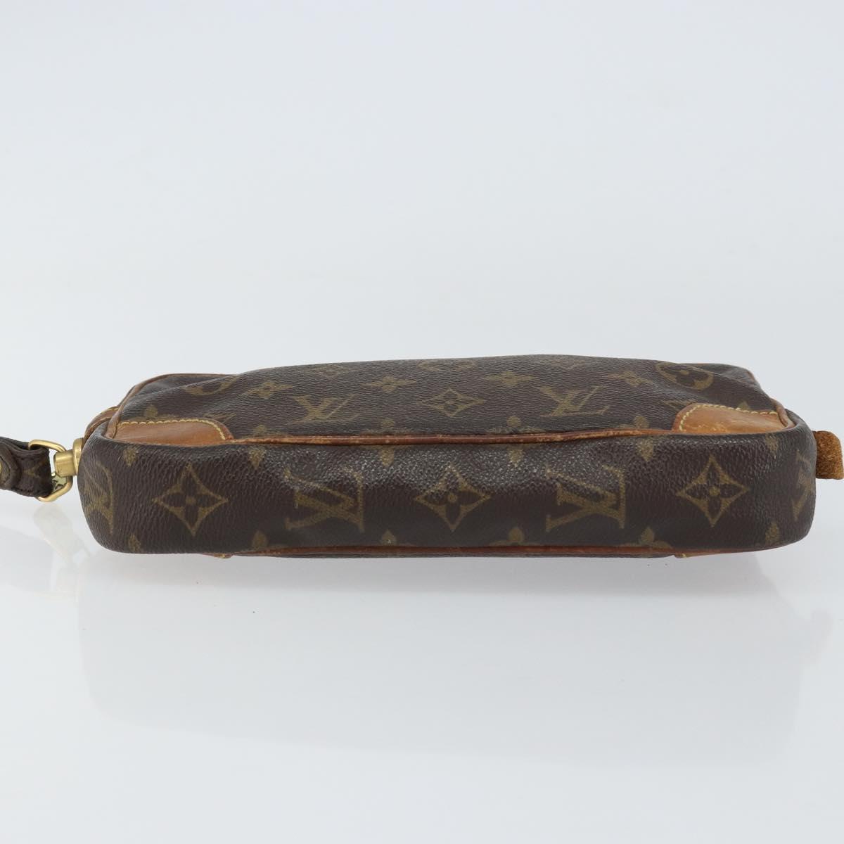 LOUIS VUITTON Monogram Marly Dragonne PM Clutch Bag M51827 LV Auth bs31293