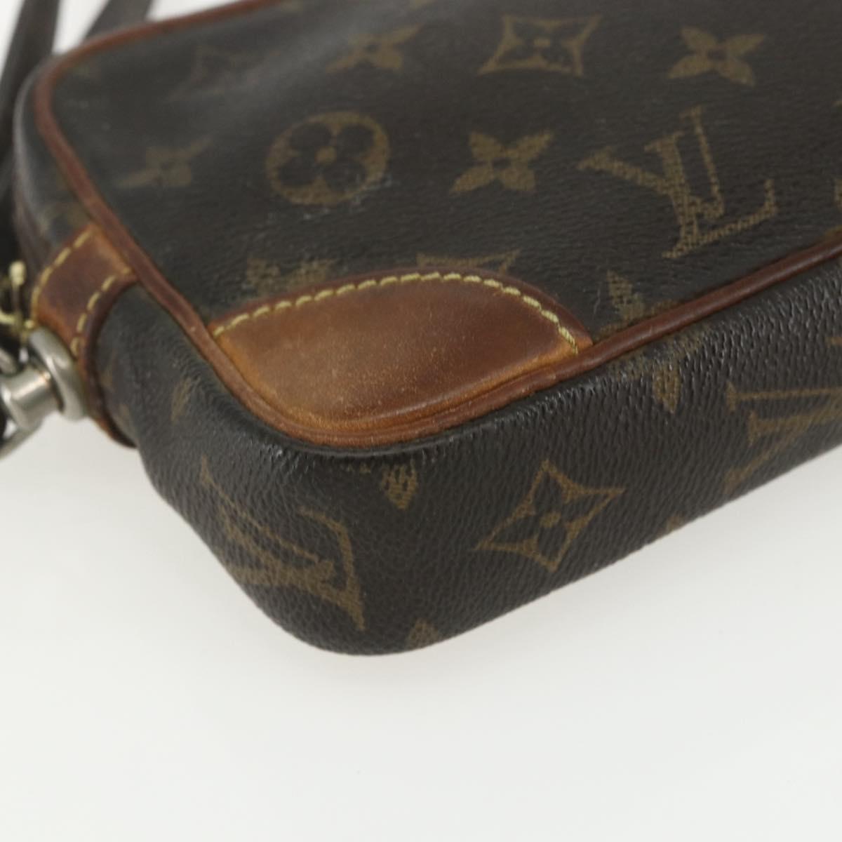 LOUIS VUITTON Monogram Marly Dragonne PM Clutch Bag M51827 LV Auth bs31294