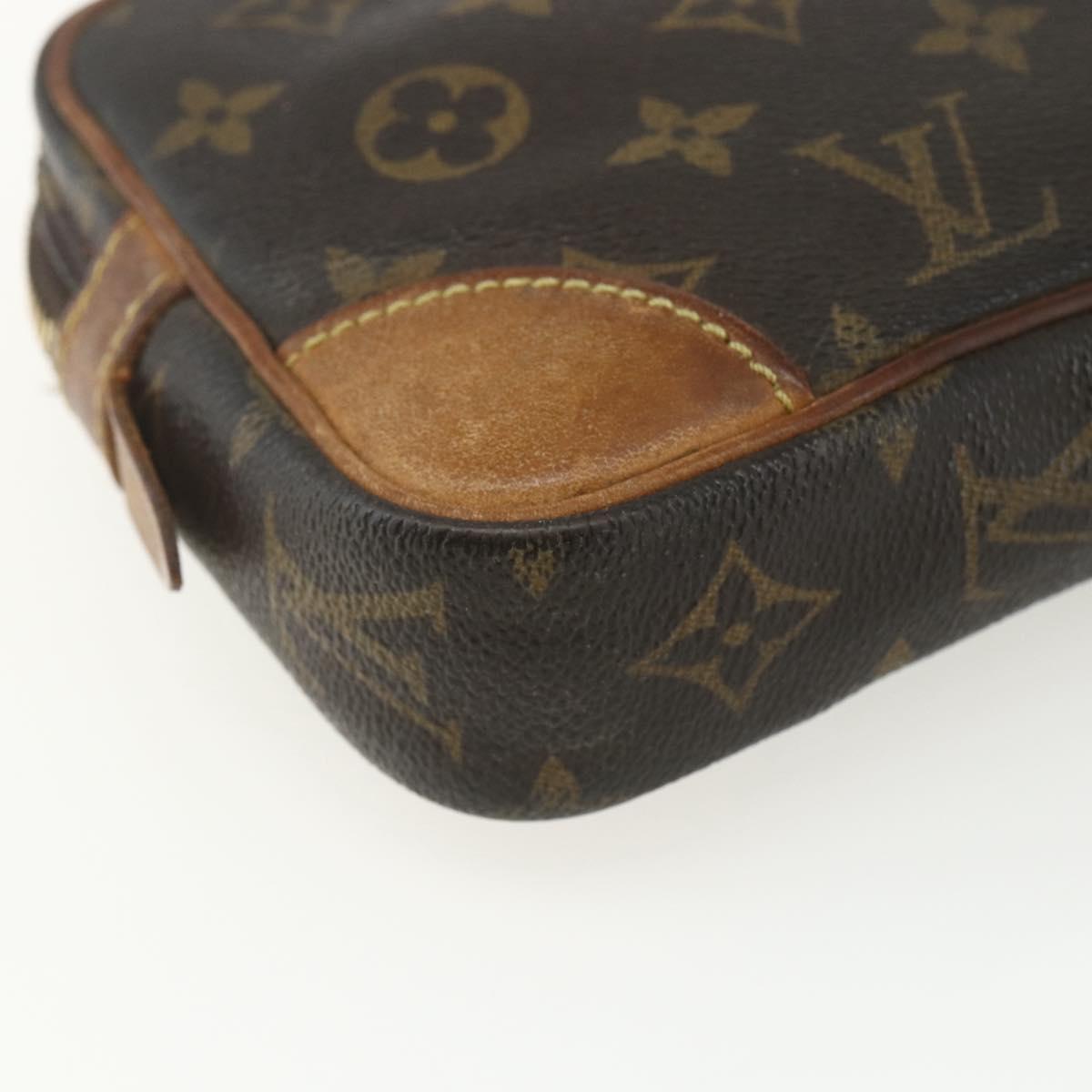 LOUIS VUITTON Monogram Marly Dragonne PM Clutch Bag M51827 LV Auth bs31294