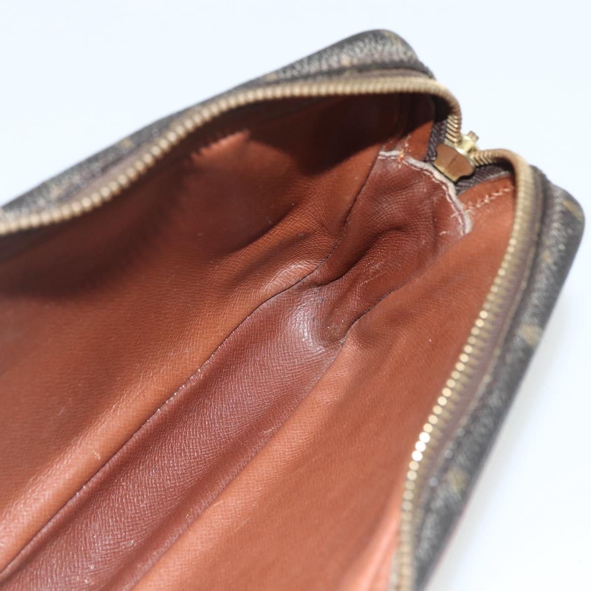 LOUIS VUITTON Monogram Marly Dragonne PM Clutch Bag M51827 LV Auth bs31294