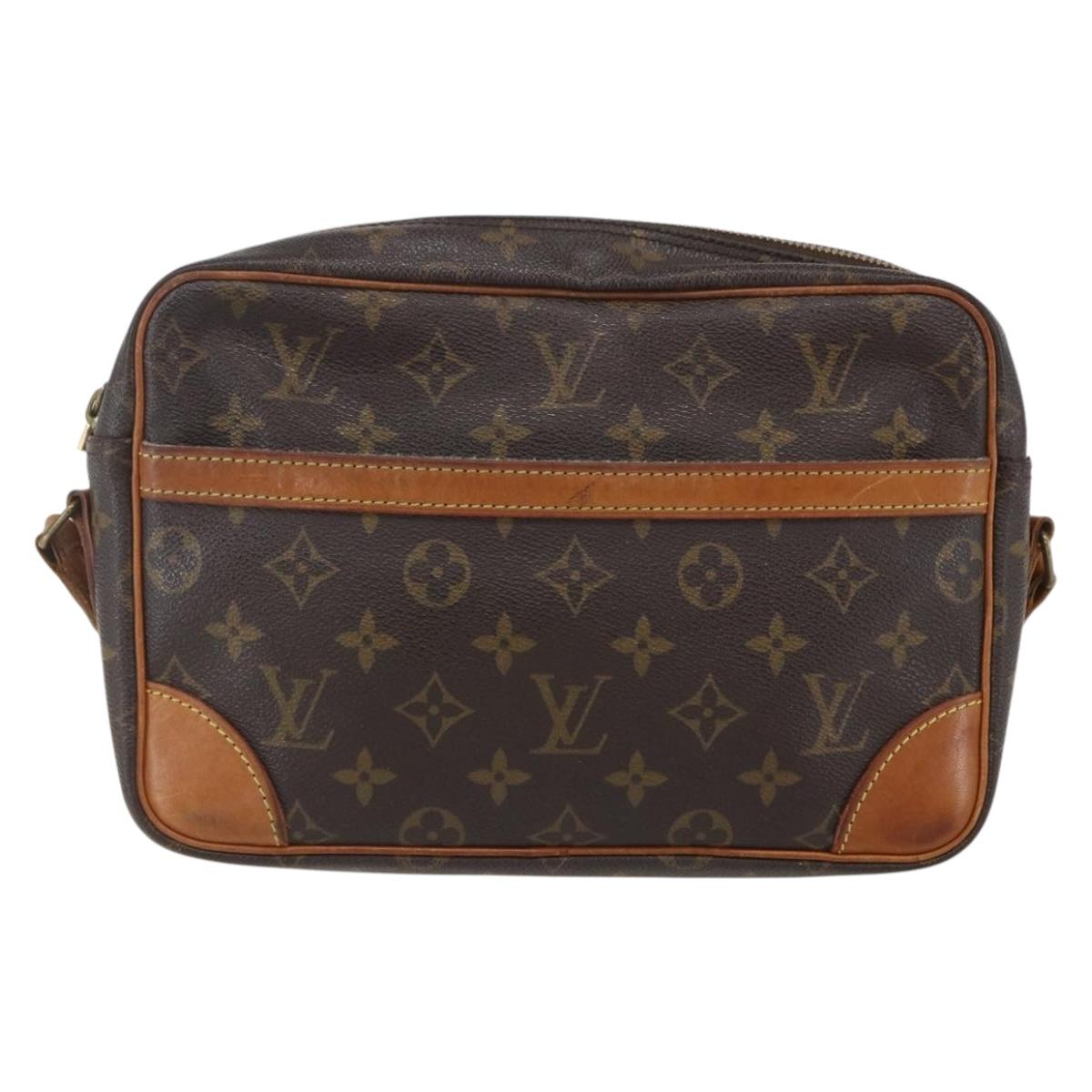 LOUIS VUITTON Monogram Trocadero 27 Shoulder Bag M51274 LV Auth bs31295