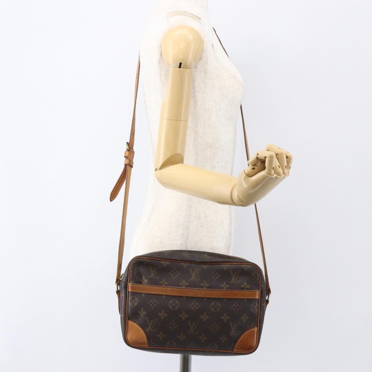 LOUIS VUITTON Monogram Trocadero 27 Shoulder Bag M51274 LV Auth bs31295