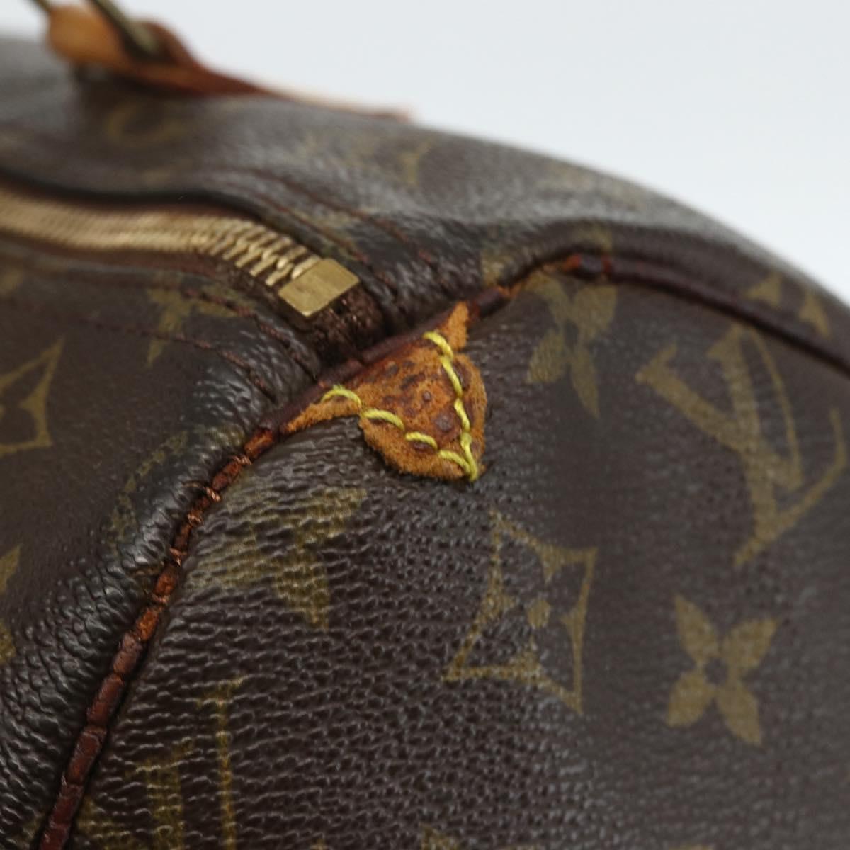 LOUIS VUITTON Monogram Speedy 30 Hand Bag M41526 LV Auth bs31298