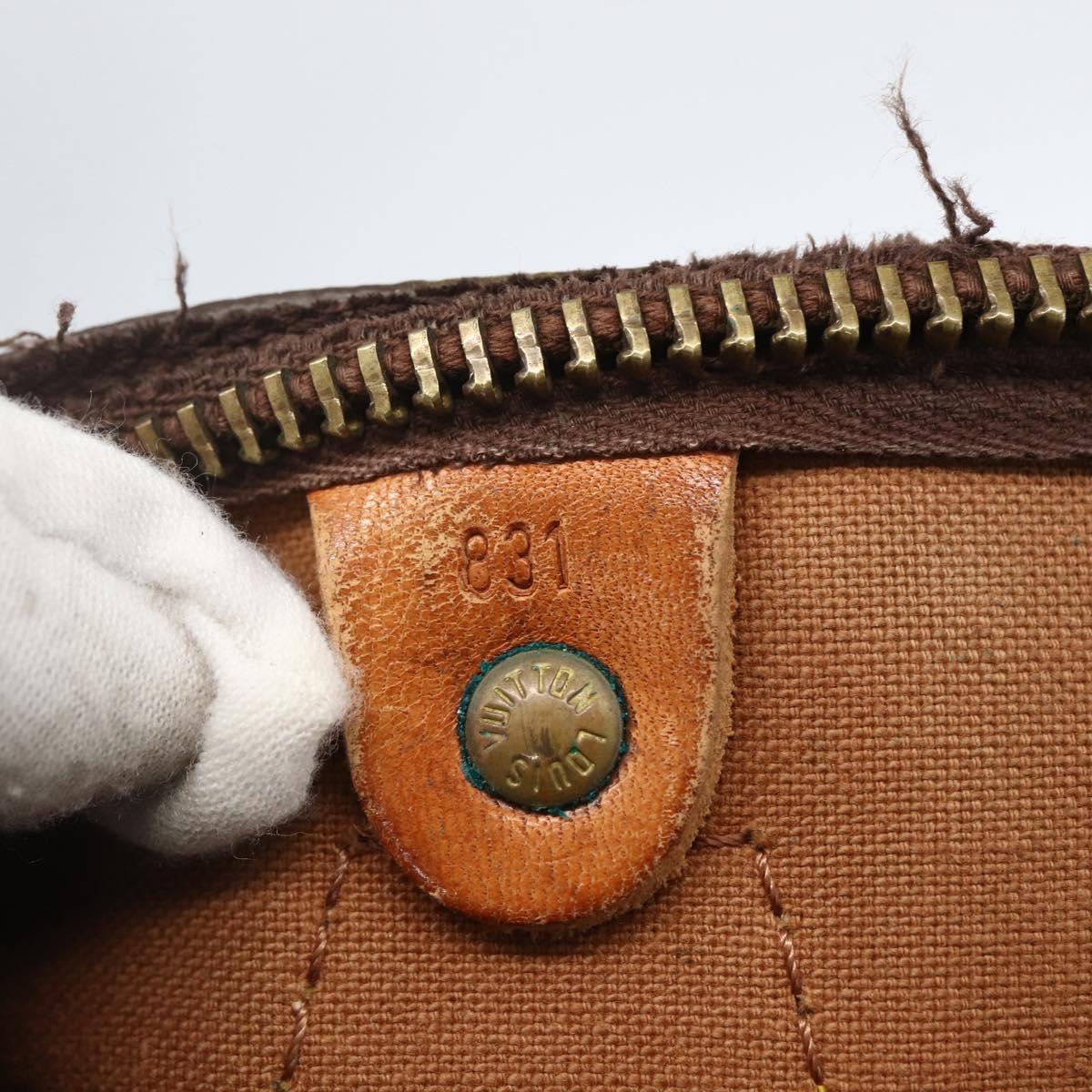 LOUIS VUITTON Monogram Speedy 30 Hand Bag M41526 LV Auth bs31299