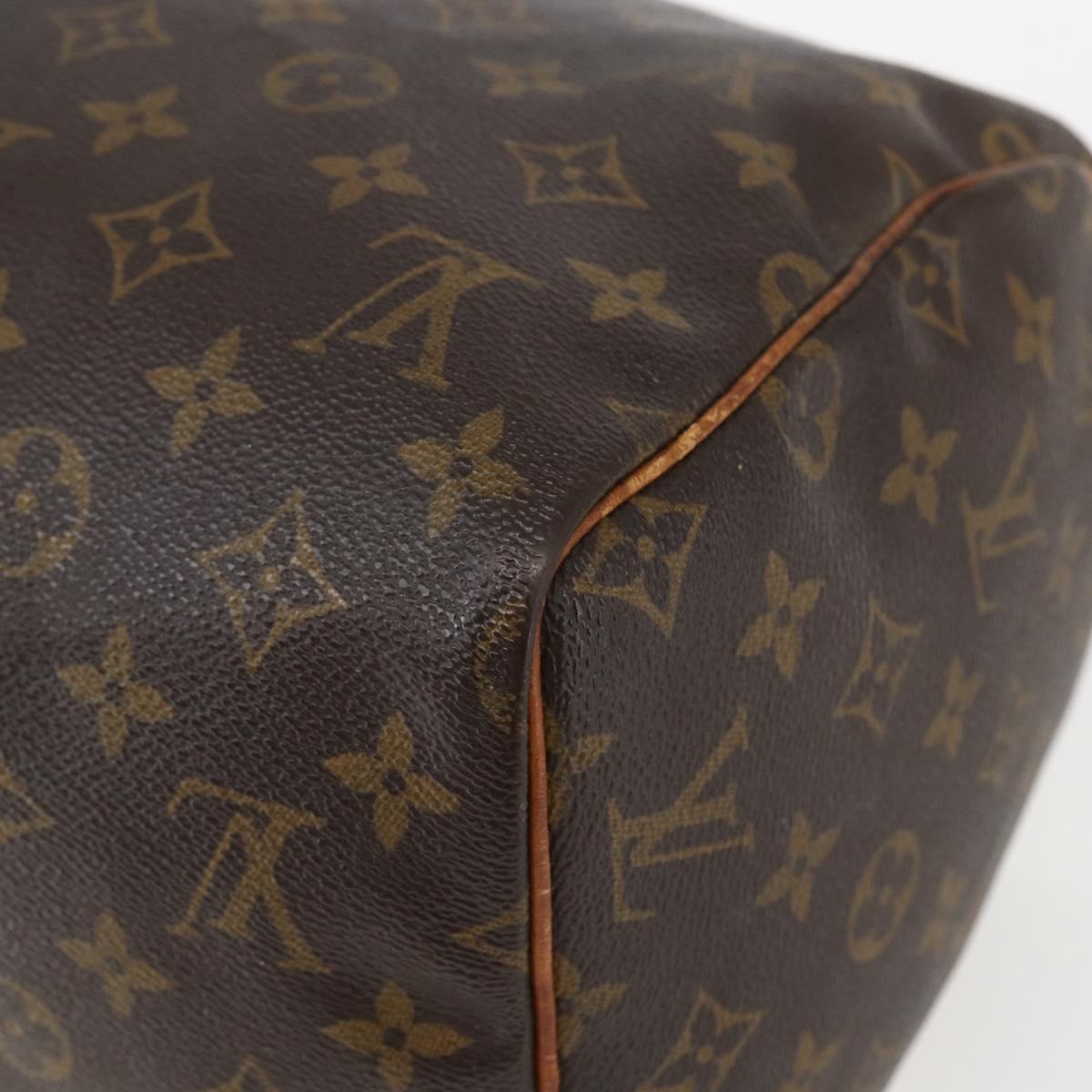 LOUIS VUITTON Monogram Speedy 30 Hand Bag M41526 LV Auth bs31300
