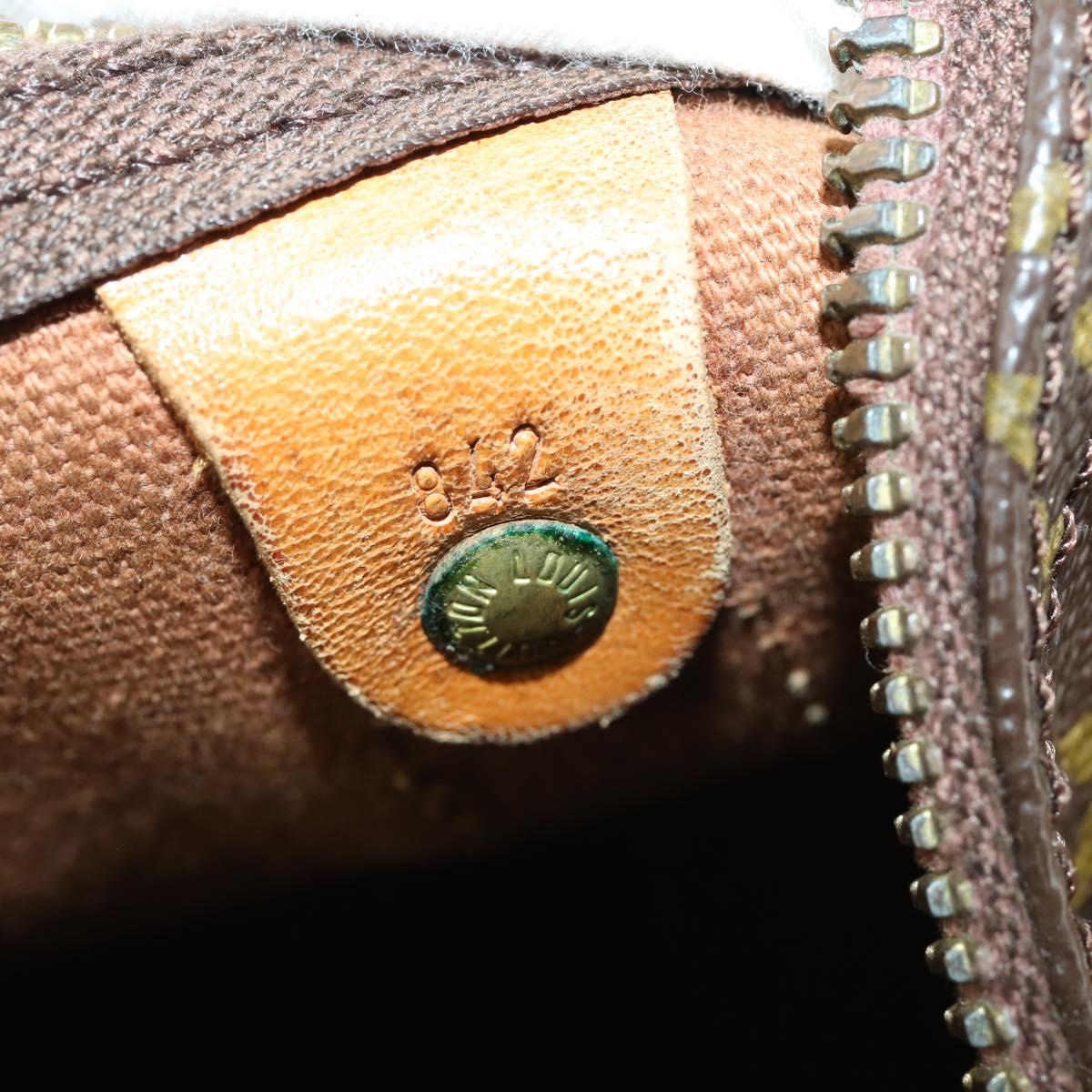 LOUIS VUITTON Monogram Keepall Bandouliere 50 Boston Bag M41416 LV Auth bs31302