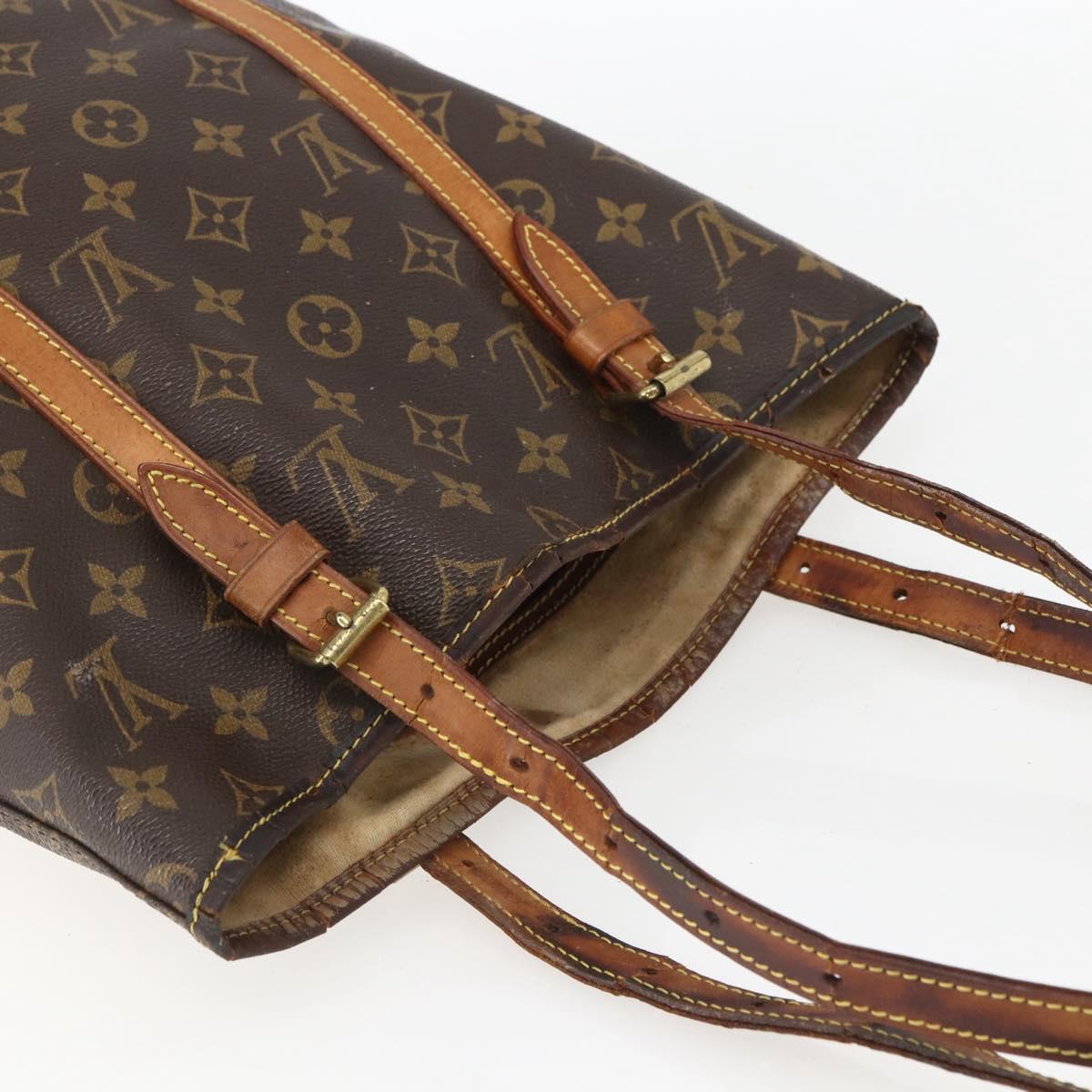 LOUIS VUITTON Monogram Bucket GM Shoulder Bag M42236 LV Auth bs31303