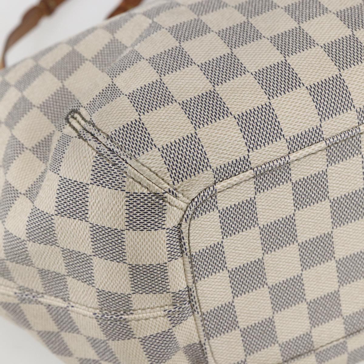 LOUIS VUITTON Damier Azur Salina PM Shoulder Bag N41208 LV Auth bs31306