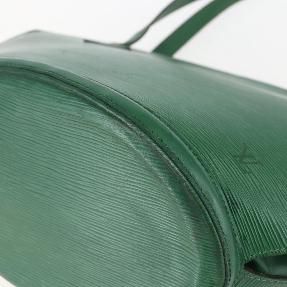 LOUIS VUITTON Epi Saint Jacques Shopping Bag Green M52274 LV Auth bs31312