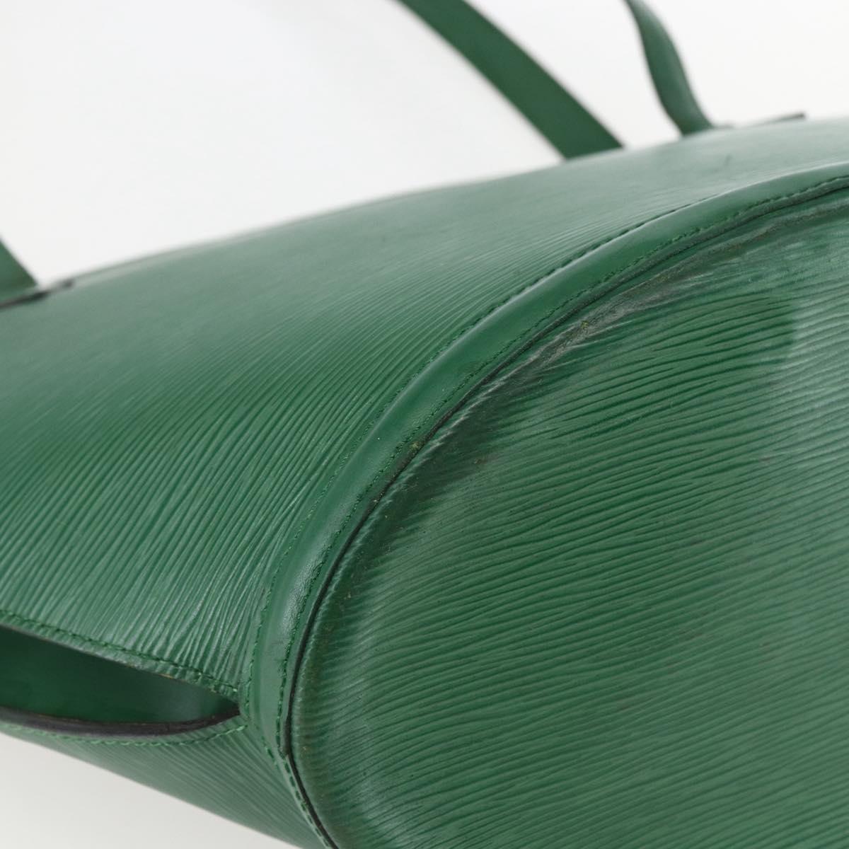LOUIS VUITTON Epi Saint Jacques Shopping Bag Green M52274 LV Auth bs31312