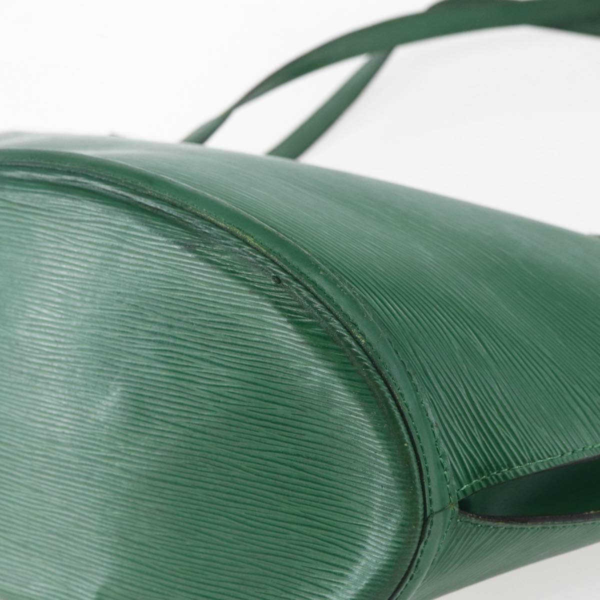 LOUIS VUITTON Epi Saint Jacques Shopping Bag Green M52274 LV Auth bs31312