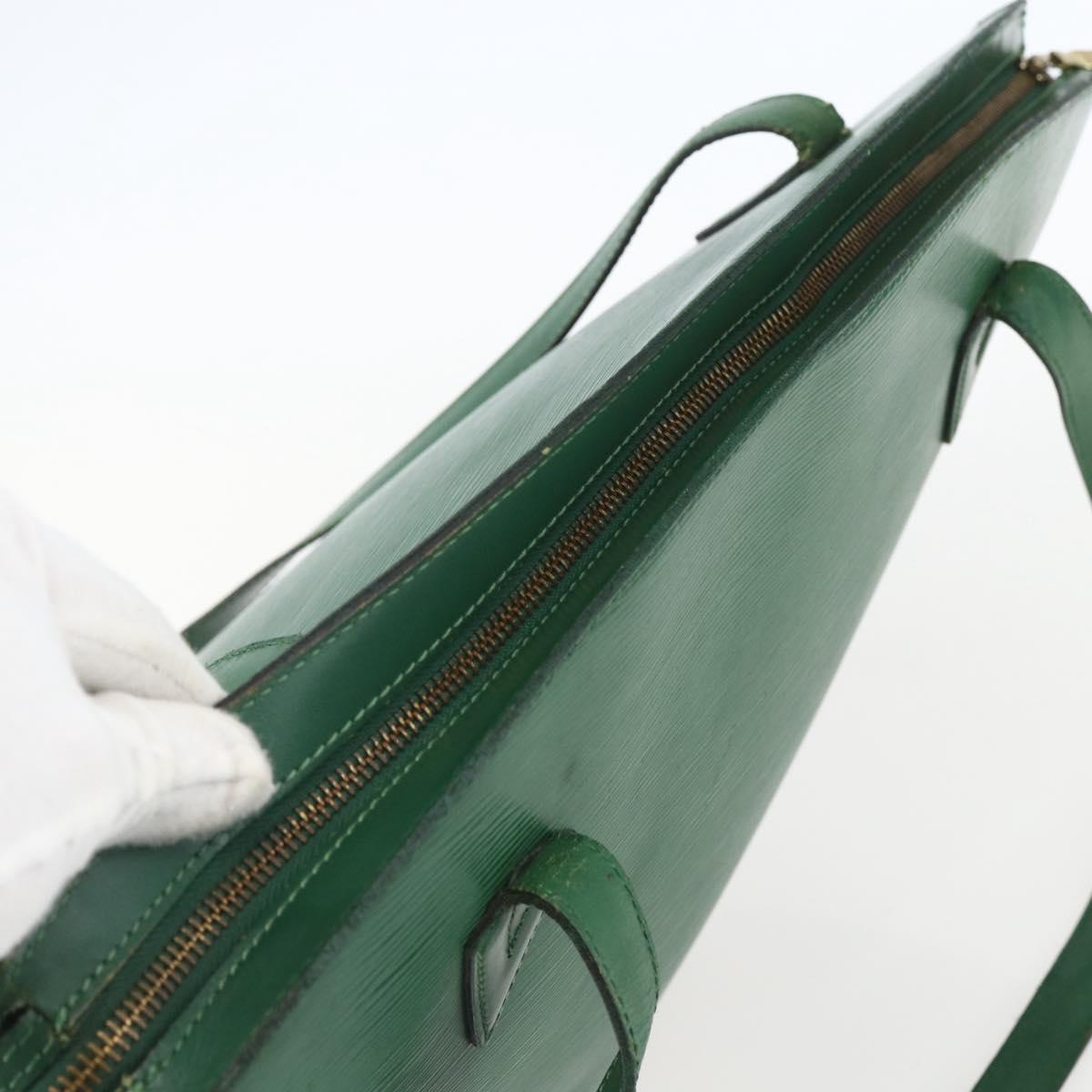 LOUIS VUITTON Epi Saint Jacques Shopping Bag Green M52274 LV Auth bs31312