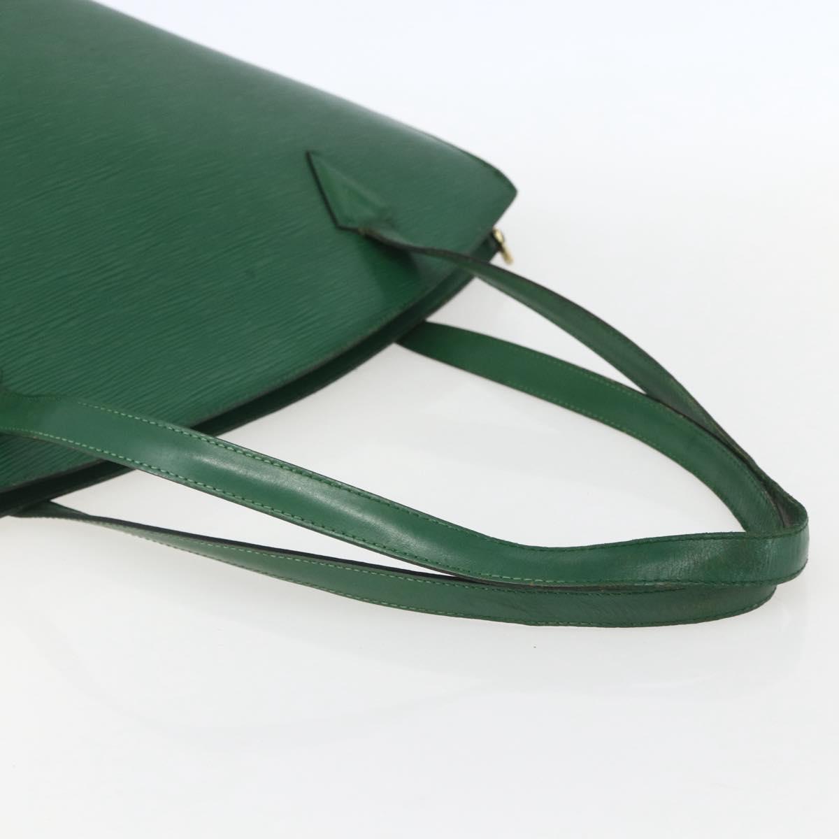 LOUIS VUITTON Epi Saint Jacques Shopping Bag Green M52274 LV Auth bs31312