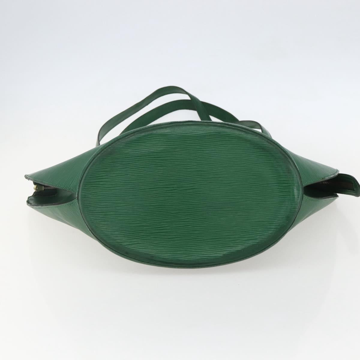 LOUIS VUITTON Epi Saint Jacques Shopping Bag Green M52274 LV Auth bs31312