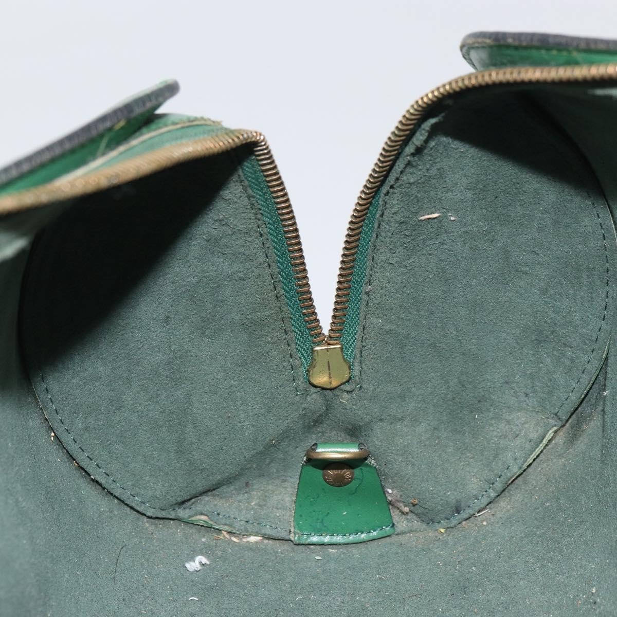 LOUIS VUITTON Epi Soufflot Hand Bag Green M52224 LV Auth bs31313