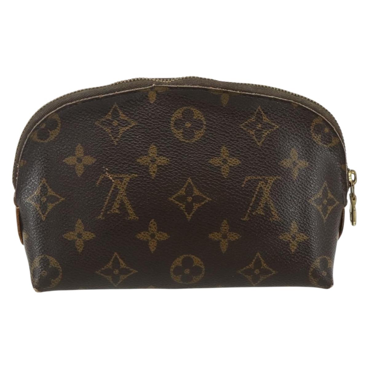 LOUIS VUITTON Monogram Pochette Cosmetic PM Pouch M43998 LV Auth bs31315
