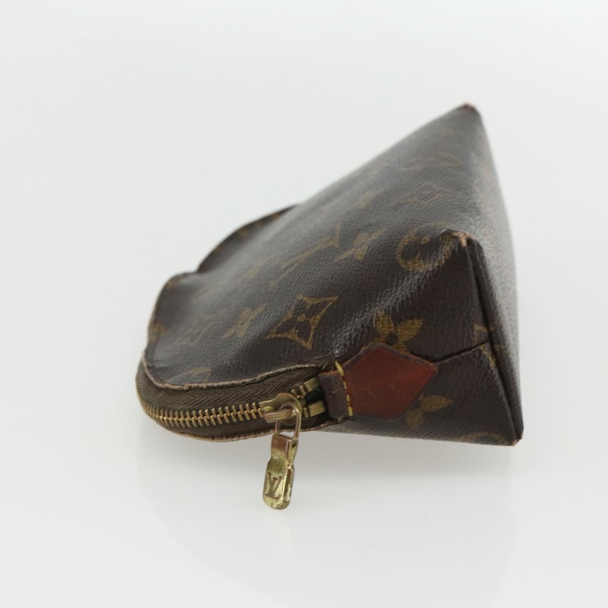 LOUIS VUITTON Monogram Pochette Cosmetic PM Pouch M43998 LV Auth bs31315