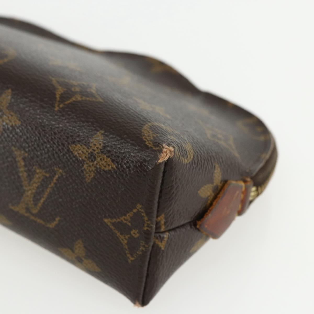LOUIS VUITTON Monogram Pochette Cosmetic PM Pouch M43998 LV Auth bs31315