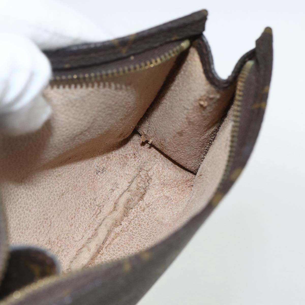 LOUIS VUITTON Monogram Poche Toilette 15 Pouch M47546 LV Auth bs31316