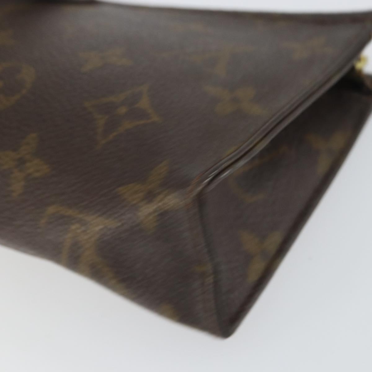 LOUIS VUITTON Monogram Poche Toilette 15 Pouch M47546 LV Auth bs31317