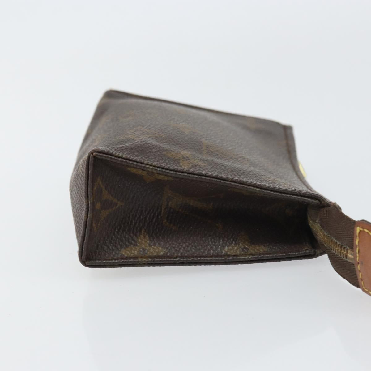 LOUIS VUITTON Monogram Poche Toilette 15 Pouch M47546 LV Auth bs31317