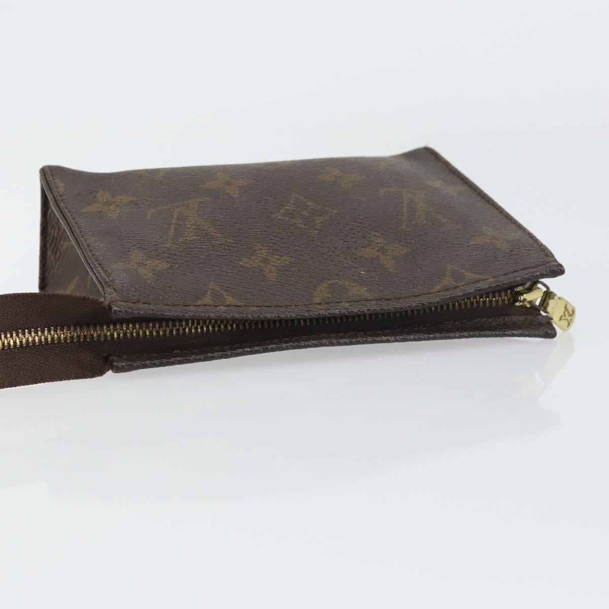 LOUIS VUITTON Monogram Poche Toilette 15 Pouch M47546 LV Auth bs31317