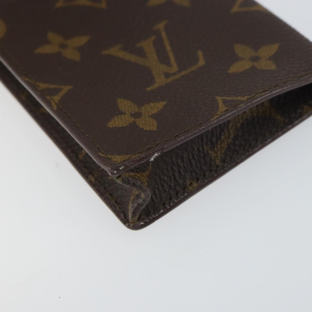 LOUIS VUITTON Monogram Etui Lunette Simple Glasses Case M62962 LV Auth bs31318
