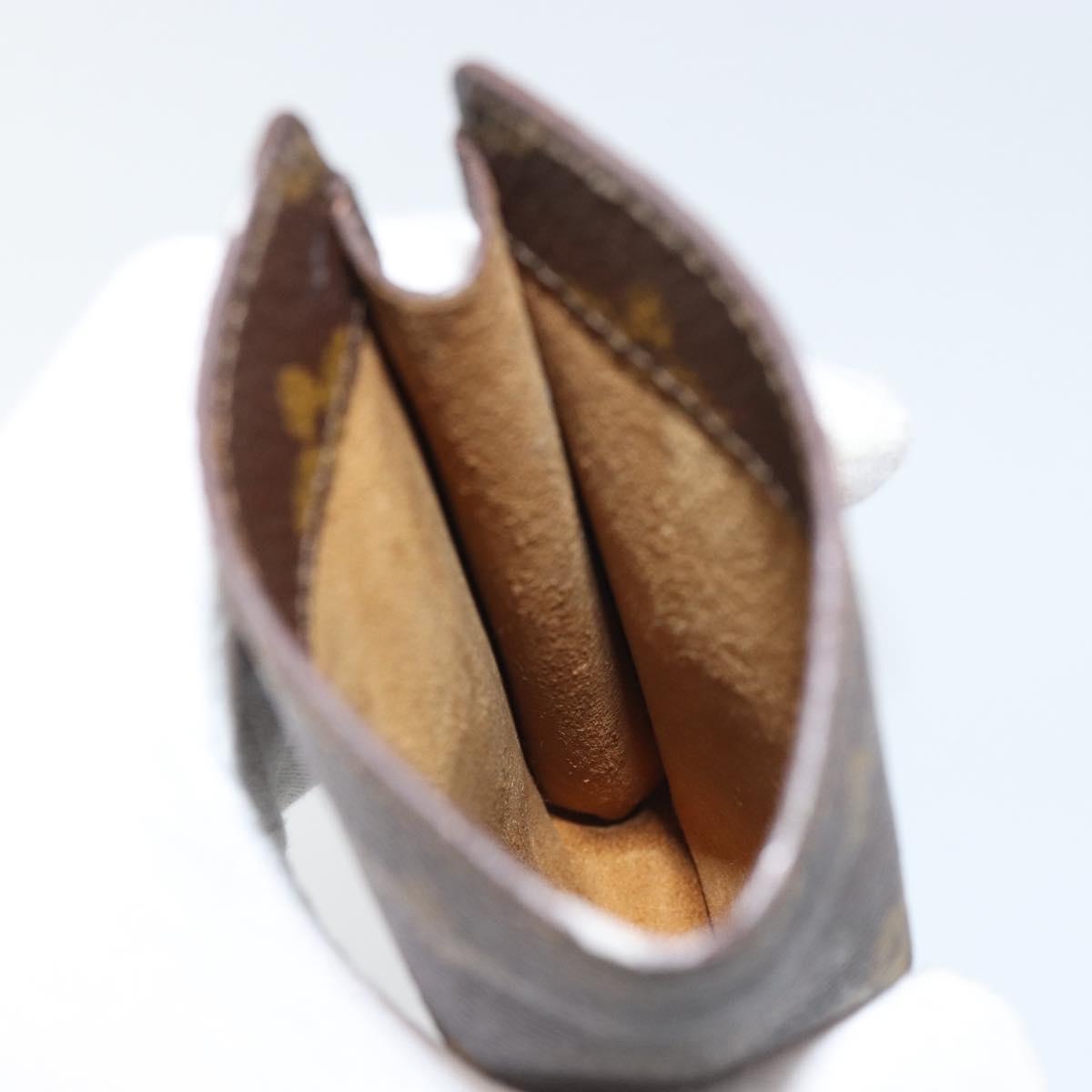 LOUIS VUITTON Monogram Etui Lunette Simple Glasses Case M62962 LV Auth bs31318