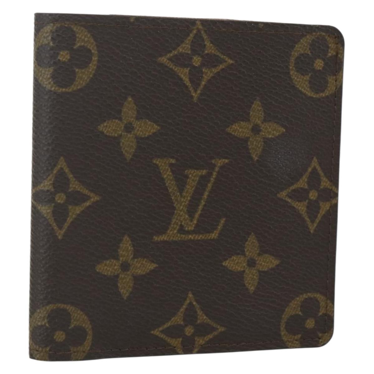LOUIS VUITTON Monogram Porte Billets Cult Blue Pass Case M60905 LV Auth bs31319