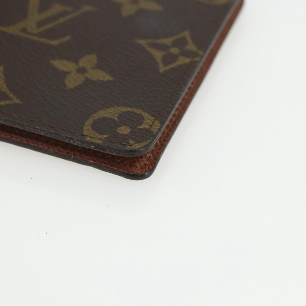 LOUIS VUITTON Monogram Porte Billets Cult Blue Pass Case M60905 LV Auth bs31319