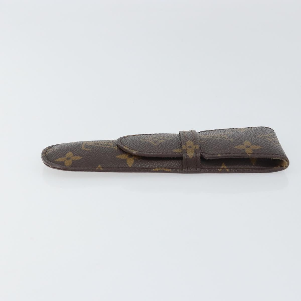 LOUIS VUITTON Monogram Etui Stilo Pen Case M62990 LV Auth bs31320