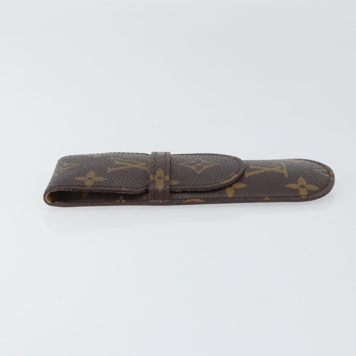 LOUIS VUITTON Monogram Etui Stilo Pen Case M62990 LV Auth bs31320