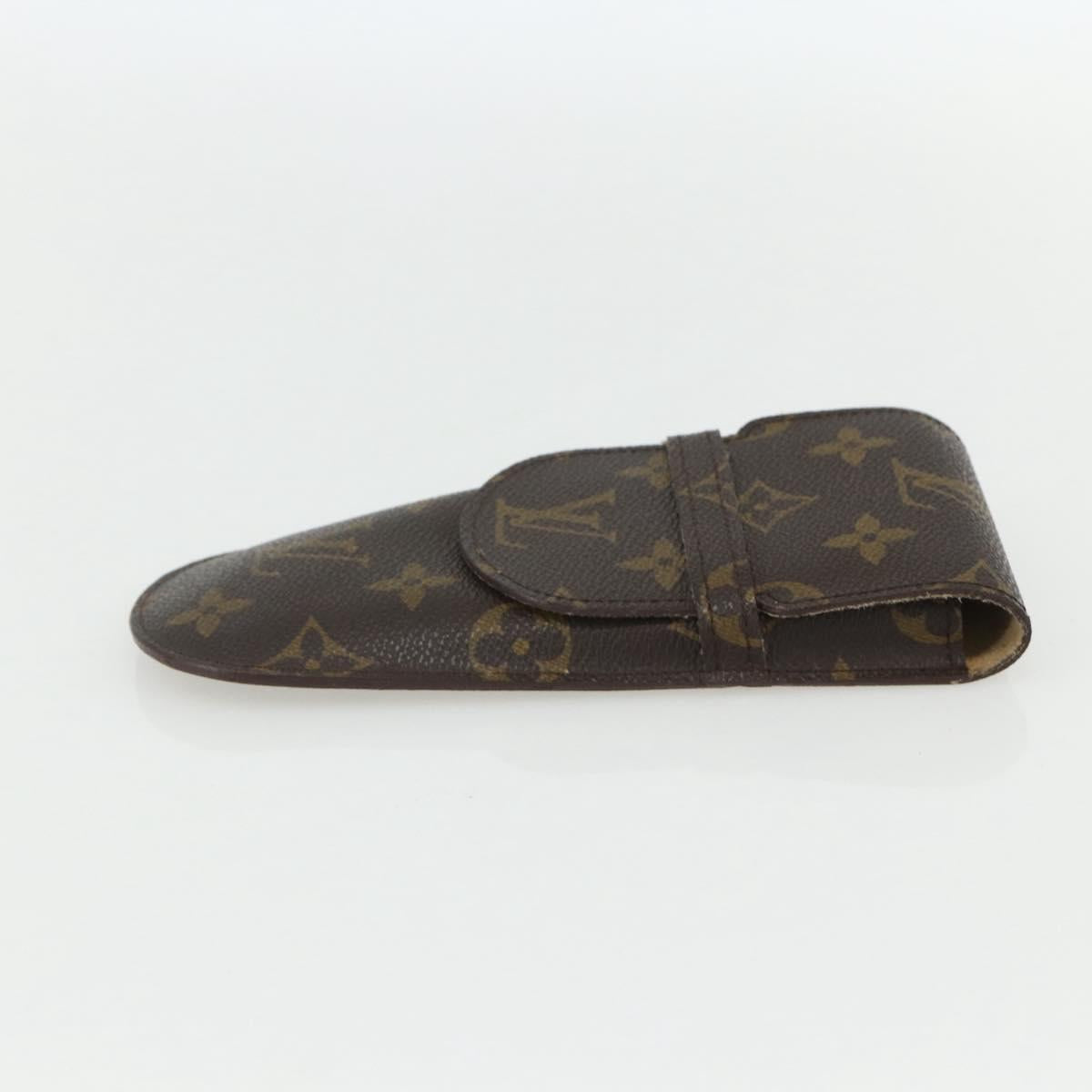 LOUIS VUITTON Monogram Etui Lunette Rabat Glasses Case M62970 LV Auth bs31321
