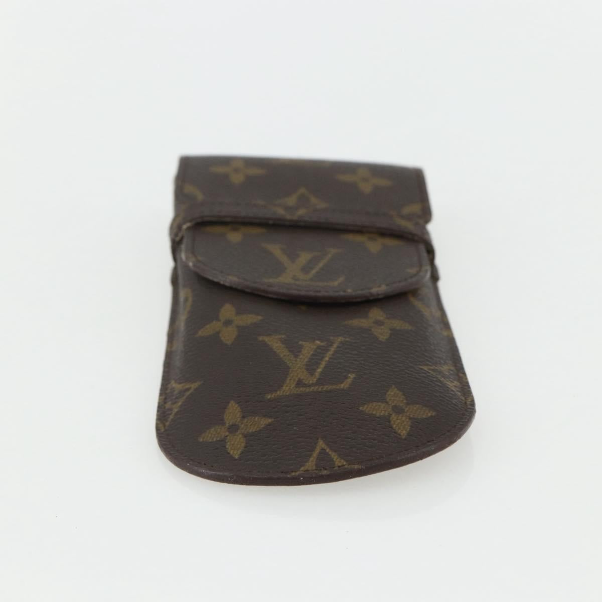 LOUIS VUITTON Monogram Etui Lunette Rabat Glasses Case M62970 LV Auth bs31321