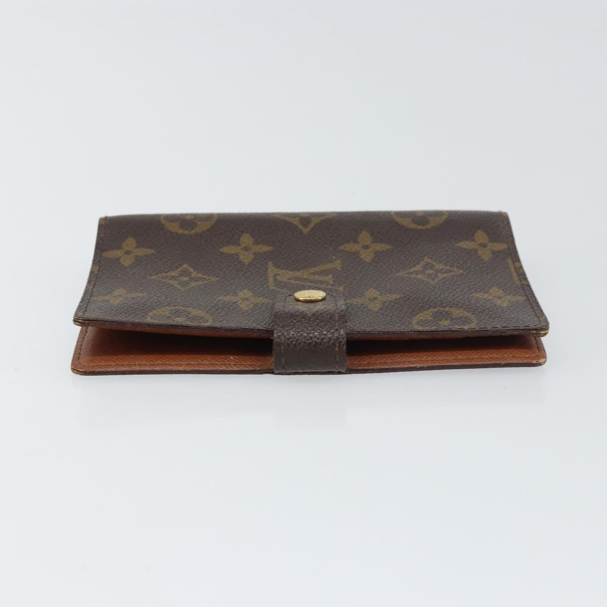 LOUIS VUITTON Monogram Agenda PM Day Planner Cover R20005 LV Auth bs31322