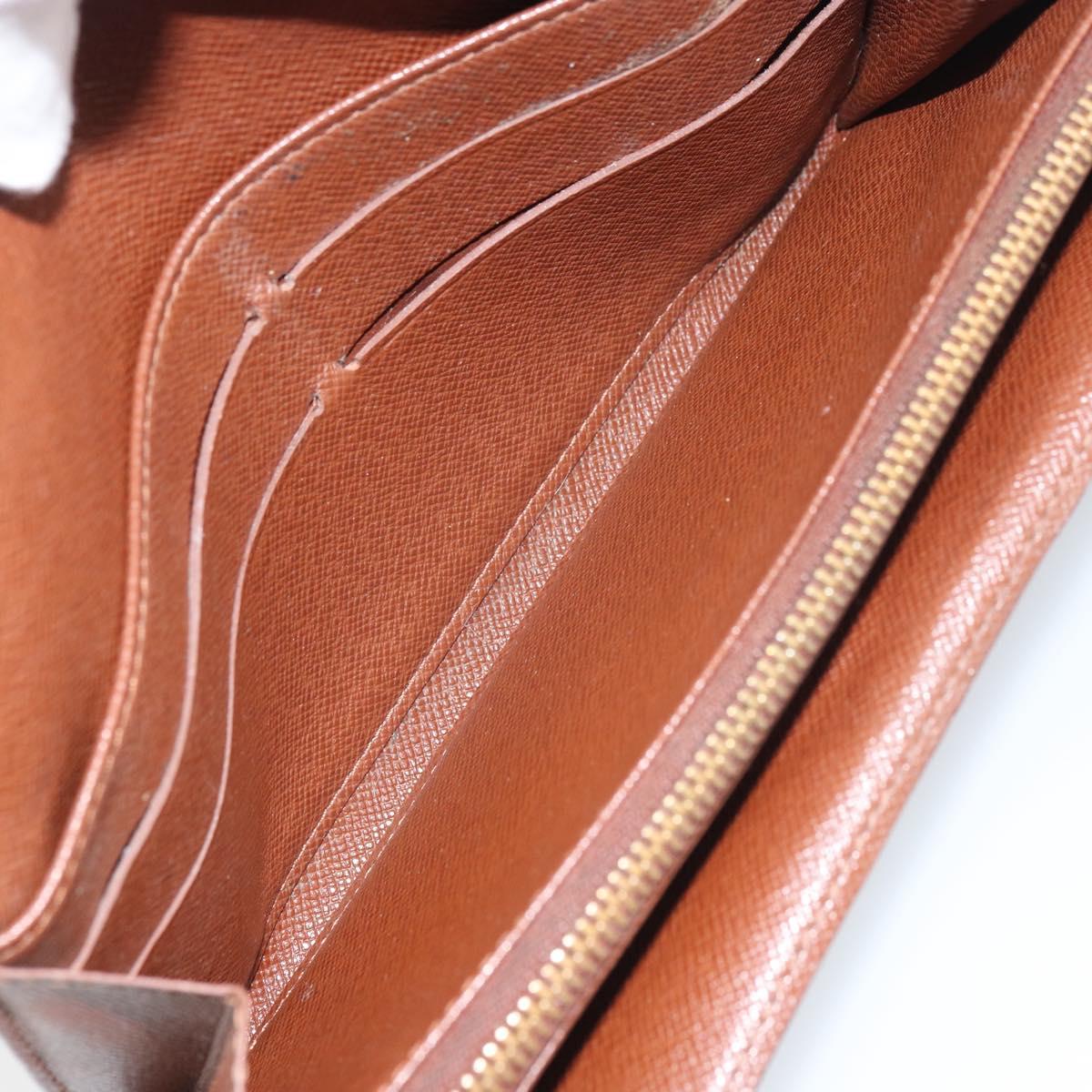 LOUIS VUITTON Monogram Pochette Porte Monnaie Credit Wallet M61725 Auth bs31325