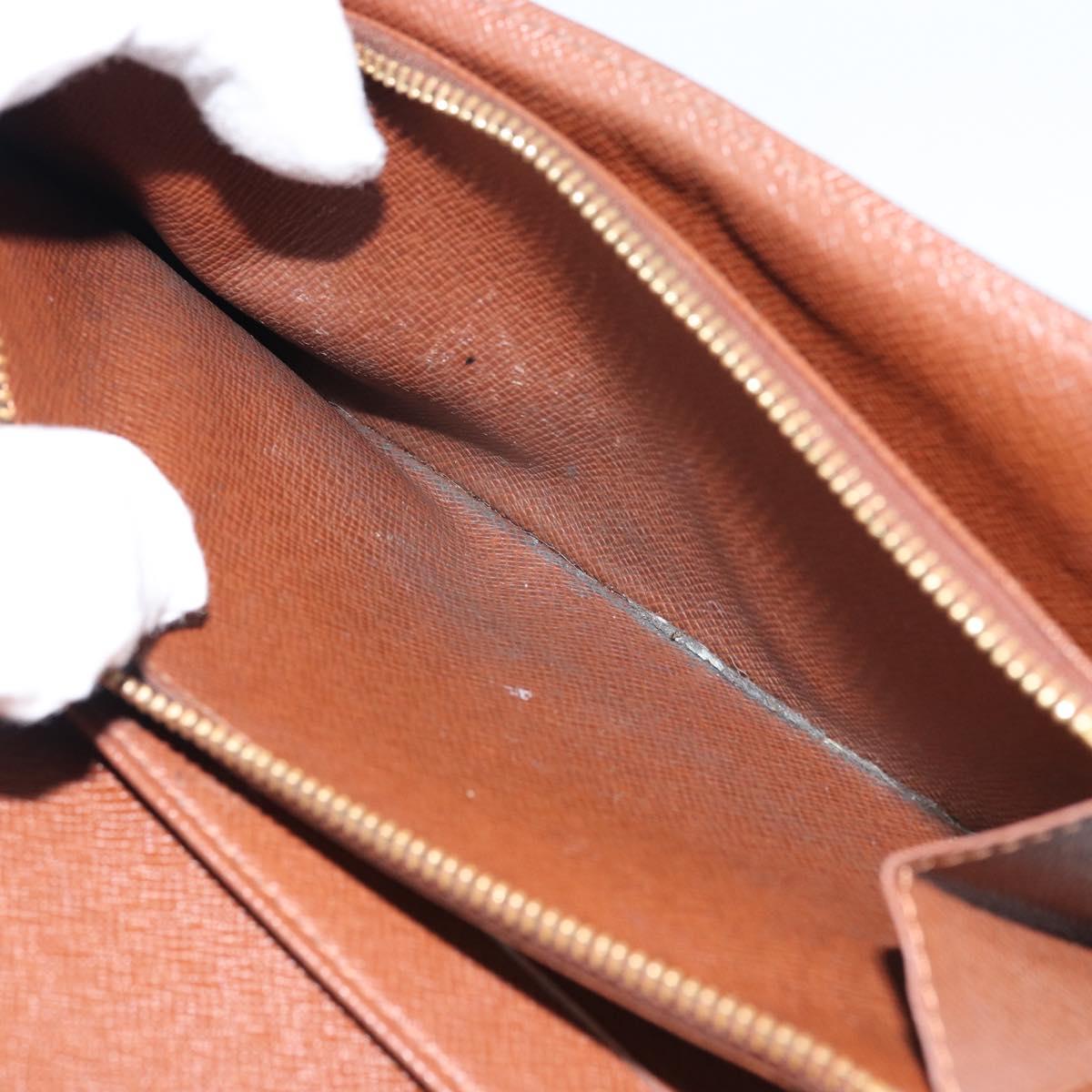 LOUIS VUITTON Monogram Pochette Porte Monnaie Credit Wallet M61725 Auth bs31325