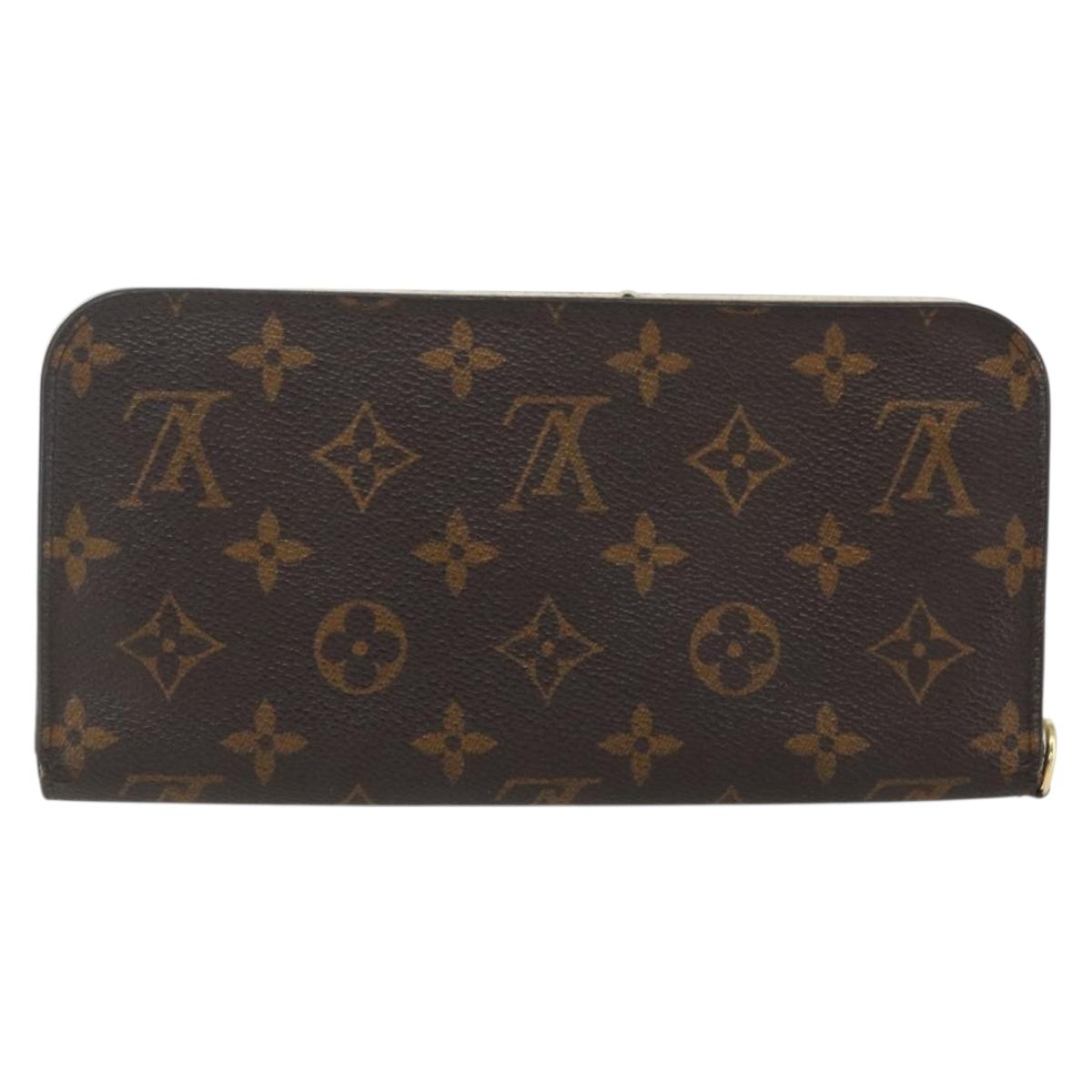 LOUIS VUITTON Monogram PortefeuilleInsolite Wallet Yvoire M66563 LV Auth bs31327